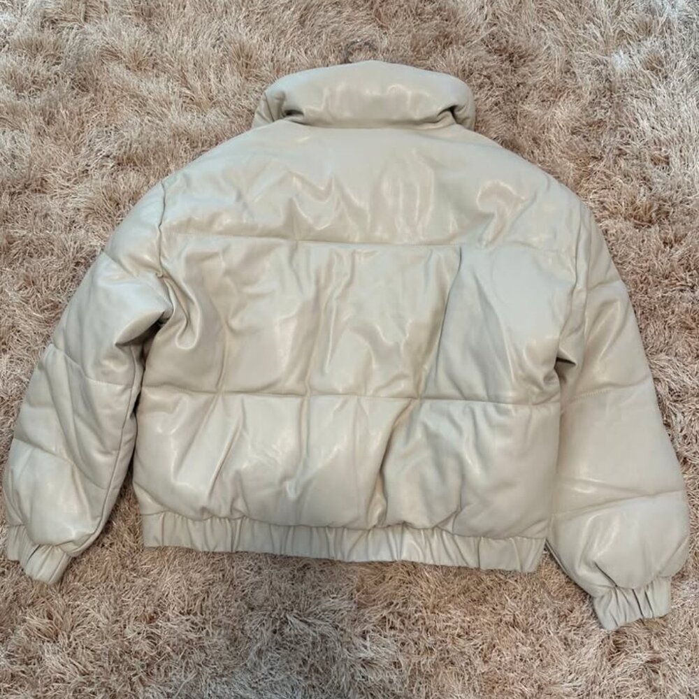 ABERCROMBIE NWT ULTRA CROPPED PUFFER JACKET - Picture 7 of 7